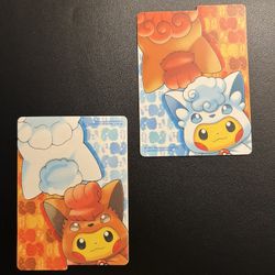 Pokémon Poncho Pikachu Vulpix Deck Box Dividers