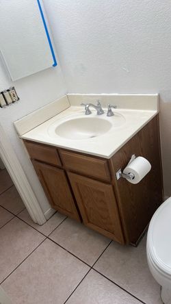 30 inch Bathroom Vanity with Sink and Faucet