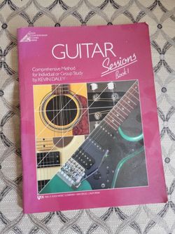 Guitar Sessions Book 1 Kevin Daley Brand New