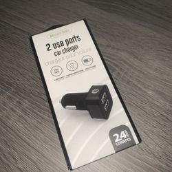 2 USB Port Car Charger