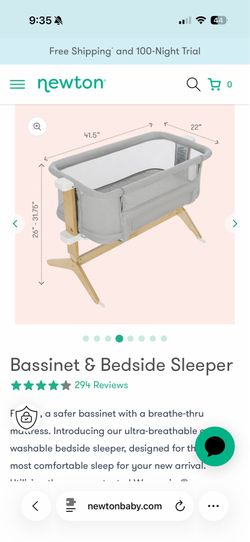 Newton bedside bassinet