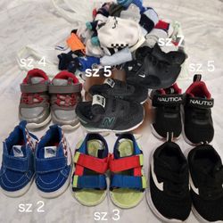 MOREADDED 7 pairs baby shoes sz 2 3 4 5 socks 16 beanies - Checkout My Page For More Men's Womens Maternity Baby