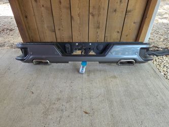 2019-2025 CHEVROLET SILVERADO GMC SIERRA 1500 REAR BUMPER COMPLETE ASSEMBLY