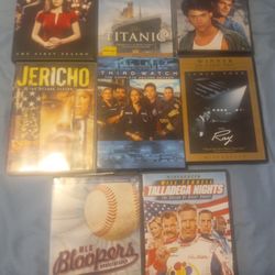 8 Dvd's (Titanic New Unopened)