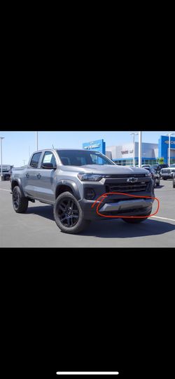 23+ Chevy Colorado Front bumper Fascia Skid Plate