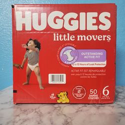 Huggies size #6  (50 Diapers)