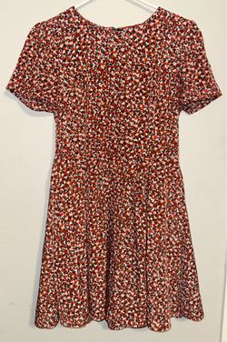Floral Dress Red