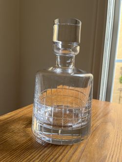 Christofle Crystal Whiskey Decanter 