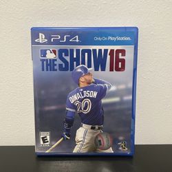 MLB The Show 16 PS4 Sony Playstation 4 Like New Baseball Video Game