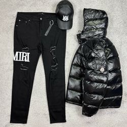 Amiri jeans and Maya jacket