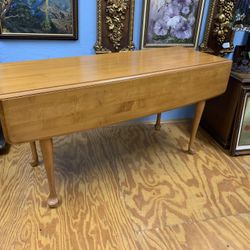 Vintage Maple Drop Leaf Table 