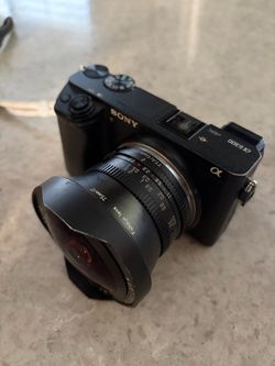 Sony a6300 Mirrorless Camera with Fisheye Lens