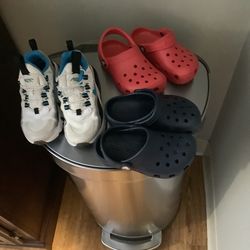 Crocs and Nikes
