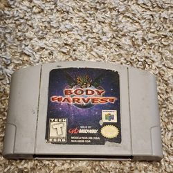 Body Harvest Nintendo 64 Authentic N64 Game