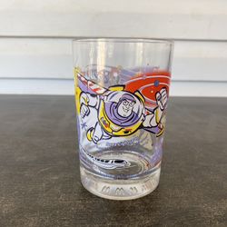 Buzz Lightyear McDonalds Disney Glass 100 Years of Magic Pixar Toy Story Disney