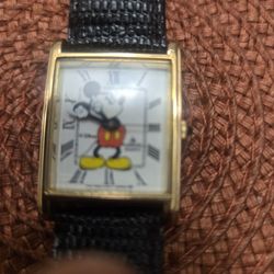 Vintage Mickey Mouse  Disney Watch 