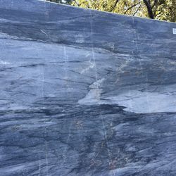 Granite Quartzite Slab- IJEN Blue (Leather finish)