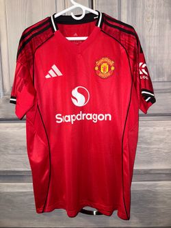 Manchester United 25/26 Home Jersey / Size Large