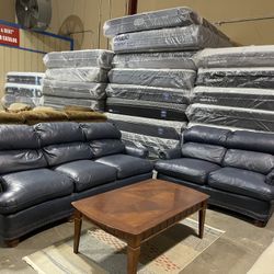 Leather Sofa Set 🌱