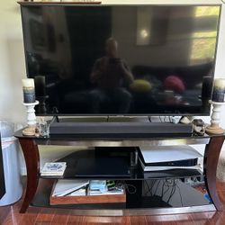 Glass Entertainment System (TV Stand)