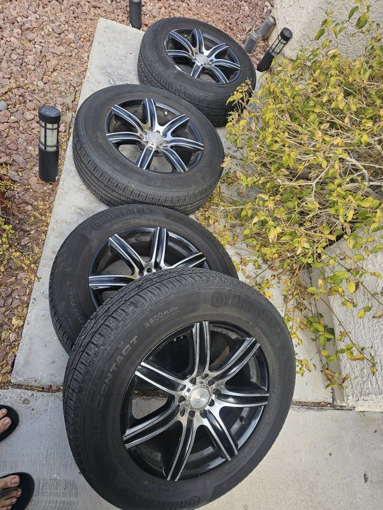 MB Motoring Alpina 16×7 Rims 5×100 Bolt Pattern