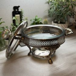 ONEIDA Tall Food Warmer w/ Glass Liner