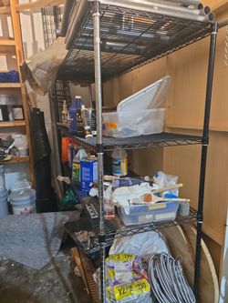 Industrial wire shelf