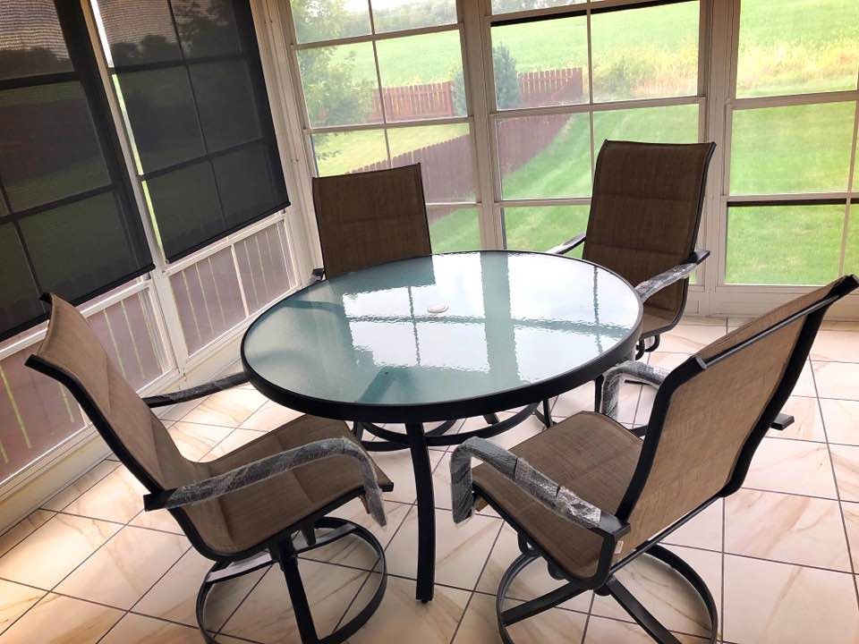 Patio furniture (table and chairs)