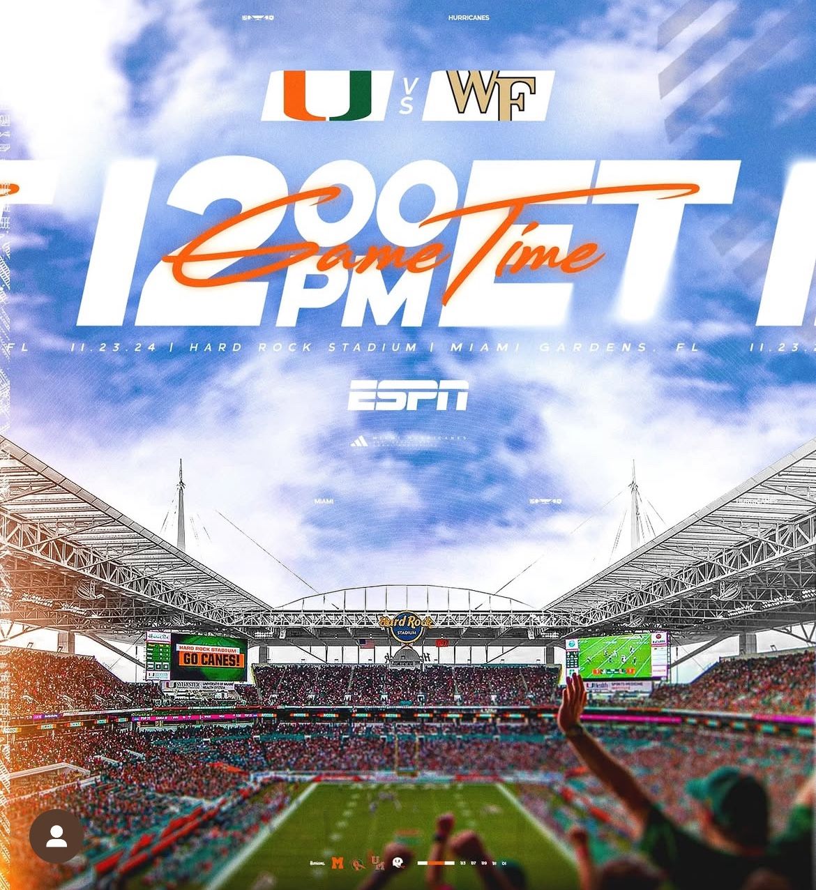Miami Hurricanes vs Wake Forest