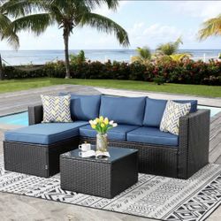 Brand New Patio Sectional Outdoor Furniture Set 
