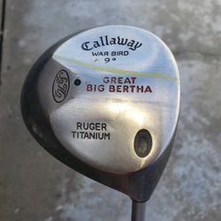 Callaway Great Big Bertha Driver 9 degree