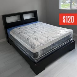 Full Size Pillow Top Bamboo Brand Mattress New