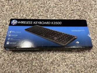 HP K3500 wireless Keyboard. 