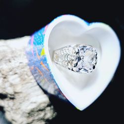 .925 Mexican Silver Ring Size 11"