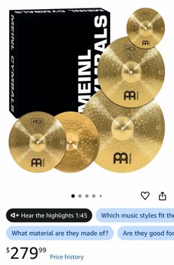 Meinl Cymbal Set