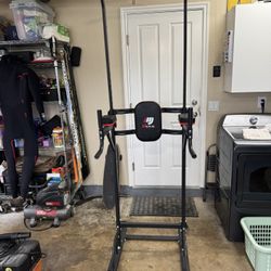 Wesfital Power Tower-Pull Up Bar/Dip Bar/Ab Bar