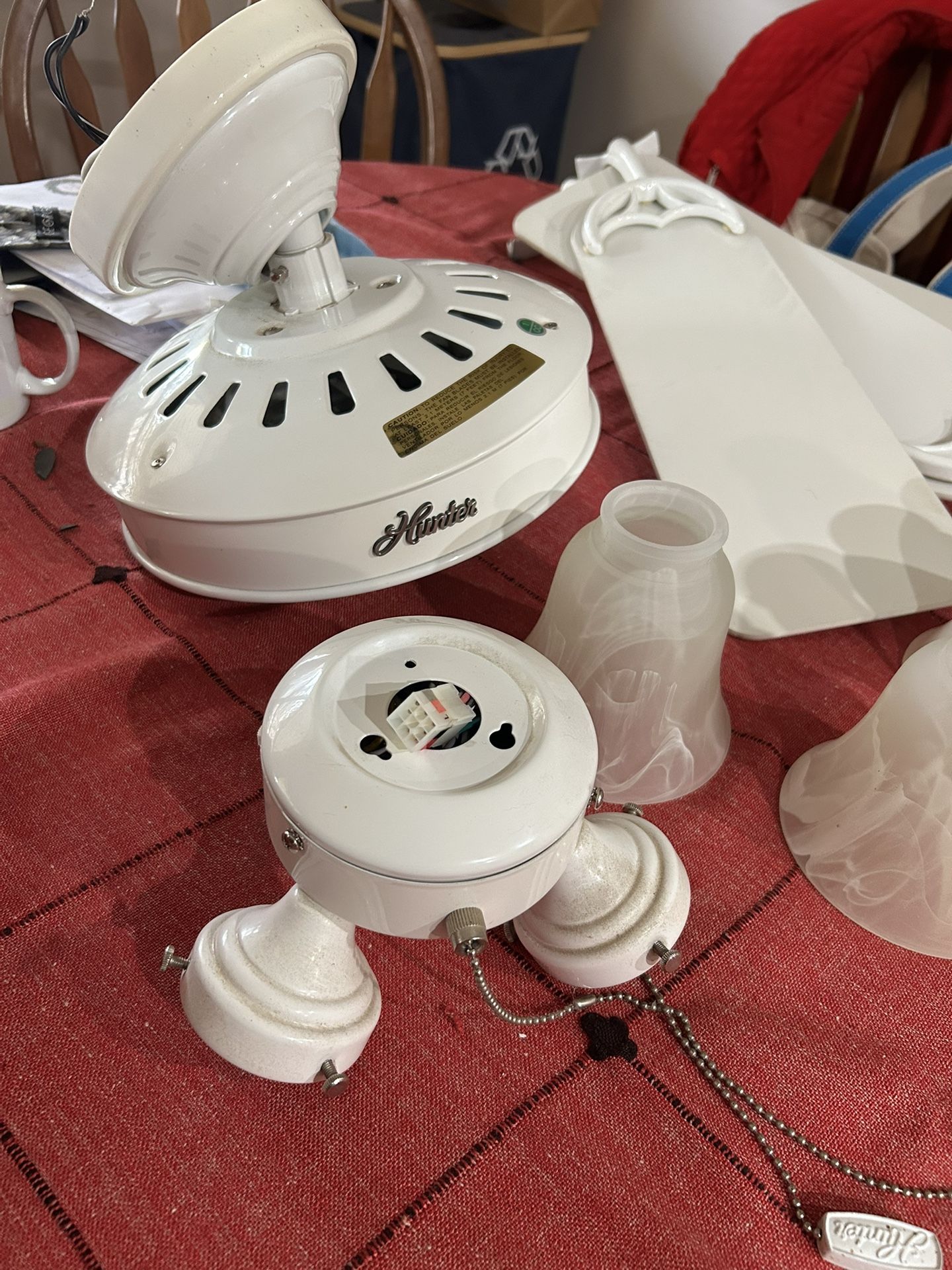 Hunter Kitchen Fan and Lights