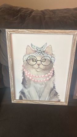Hobby lobby Cat portrait