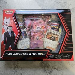 Pokemon Cards Team Rocket's Mewtwo Box 