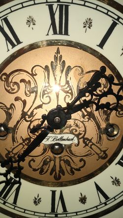 Rare antique P.F Bollenback clock