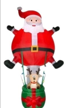8 ft Santa inflatable