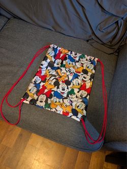 Disney Mickey & Friends Drawstring Backpack Bag