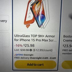 Ultra glass For I Phone 15 Pro Max