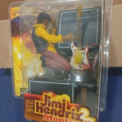 JIMI HENDRIX #2 At Monterey W/Flaming Stratocaster Amp & Stage 2004
