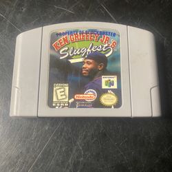 Ken Griffey Jrs Slugfest N64 Game