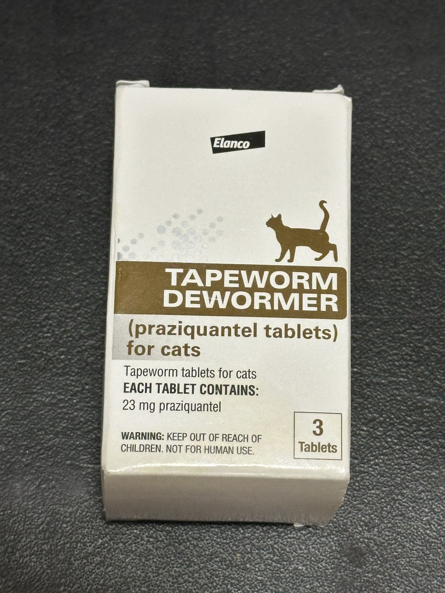 Cat Tapeworm Dewormer New Unopened