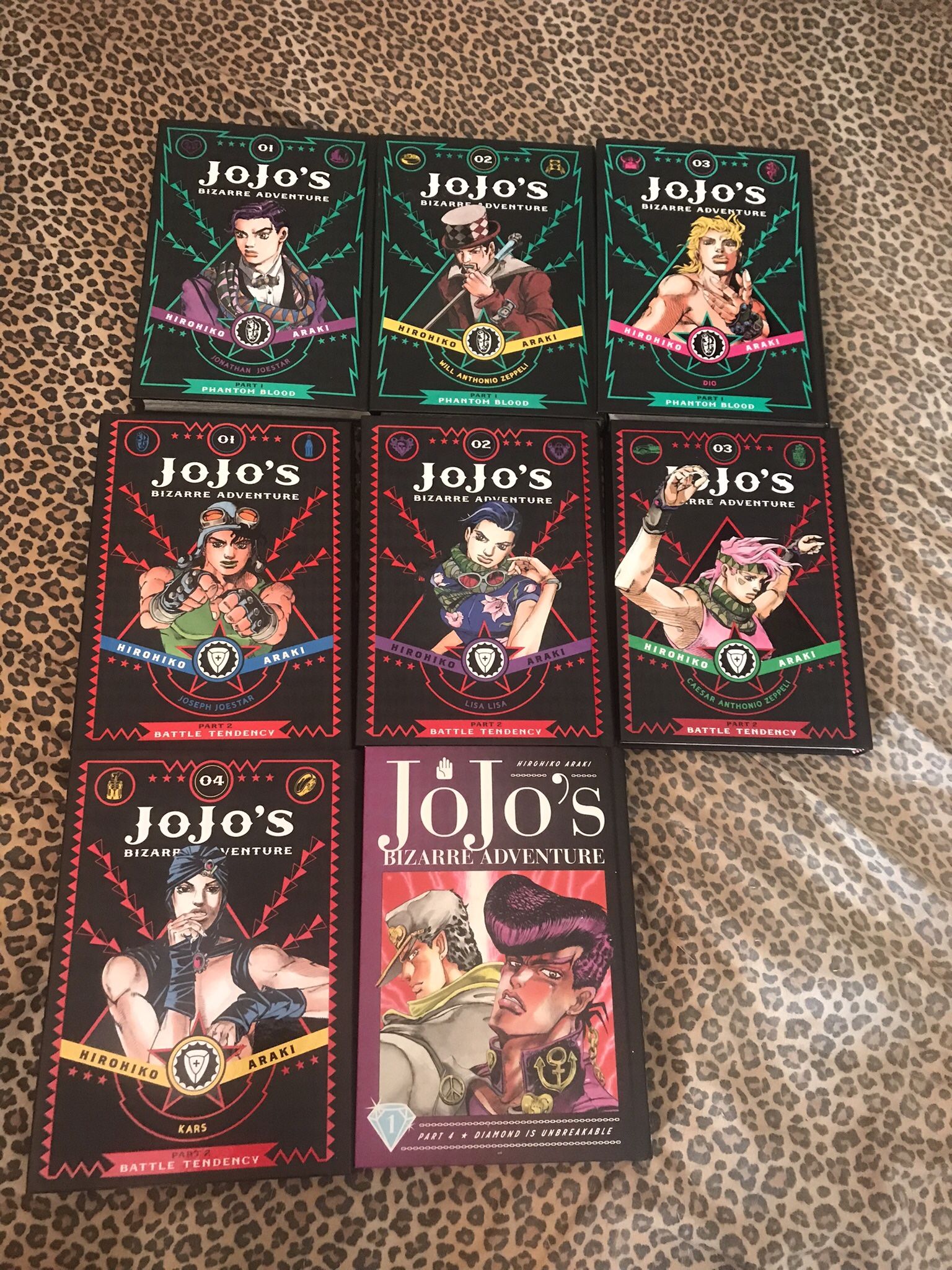 JoJo’s Bizarre Adventure Hardcover Book Bundles (ASAP)