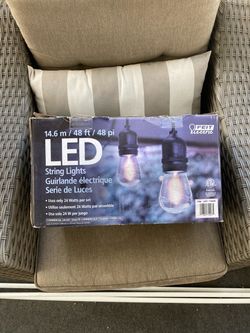 48ft LED String Lights