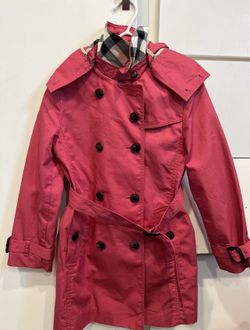 BURBERRY GIRLS TRENCH COAT