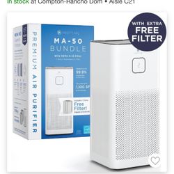 Medify Air MA-50 Value Pack White with 1 extra filter